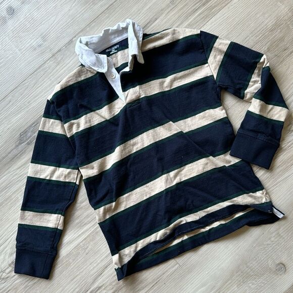 Old Navy & Cat & Jack Youth Size 8 Two Piece Sweater Striped Shirt Preppy Medium - Picture 6 of 6